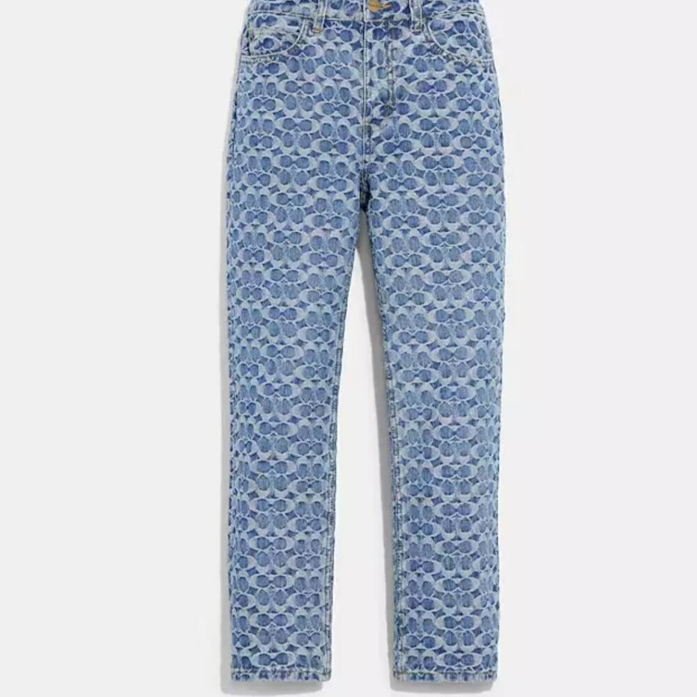 Coach | signature straight jeans